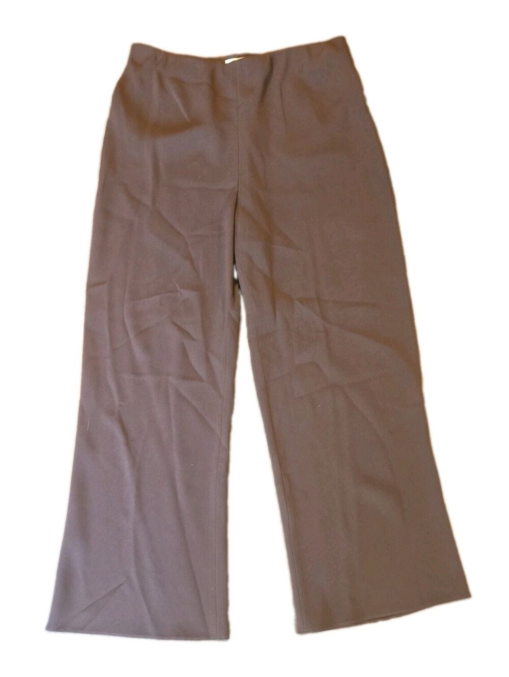Nwt Msrp $345 Vince colette high-rise crepe bias Sz M Elastic Waist Brown Pants